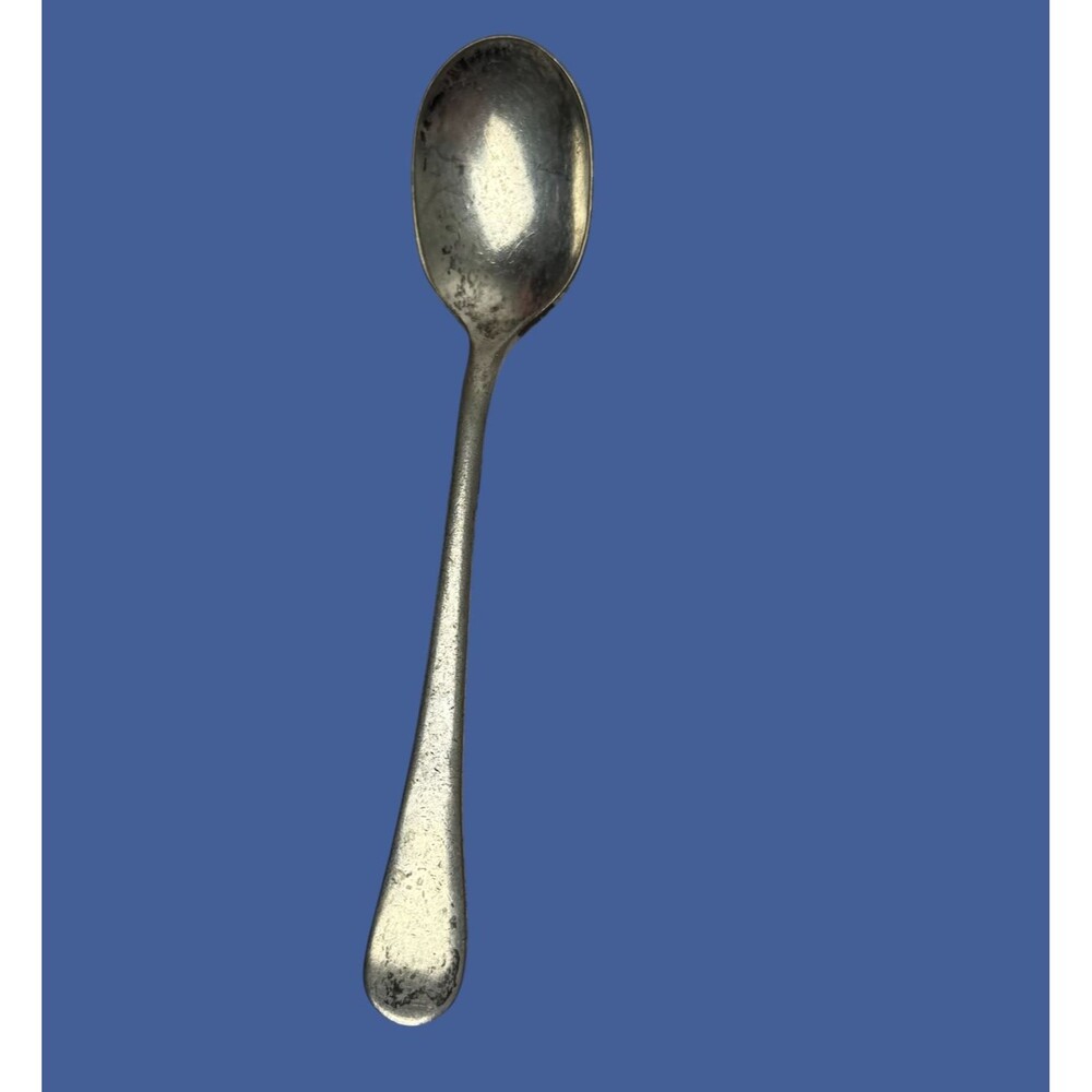 Edward Don & Co Vintage Silverplate Spoon Plain Fiddle Traditional Mid-Century